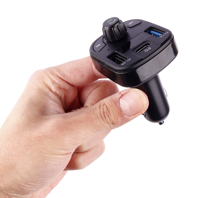 شارژر فندکی + FM Player بلوتوثی F17