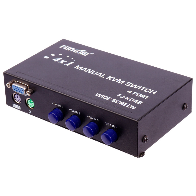 سوییچ FENGJIE FJ-K04B 4Port KVM