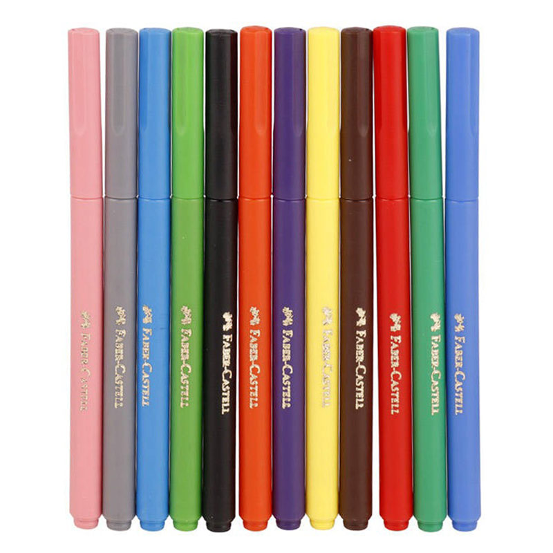 ماژیک نقاشی 12 رنگ فابر کاستل Faber-Castell 155412