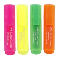 ماژیک هایلایت فابر کاستل Faber-Castell 254604 بسته ۴ عددی