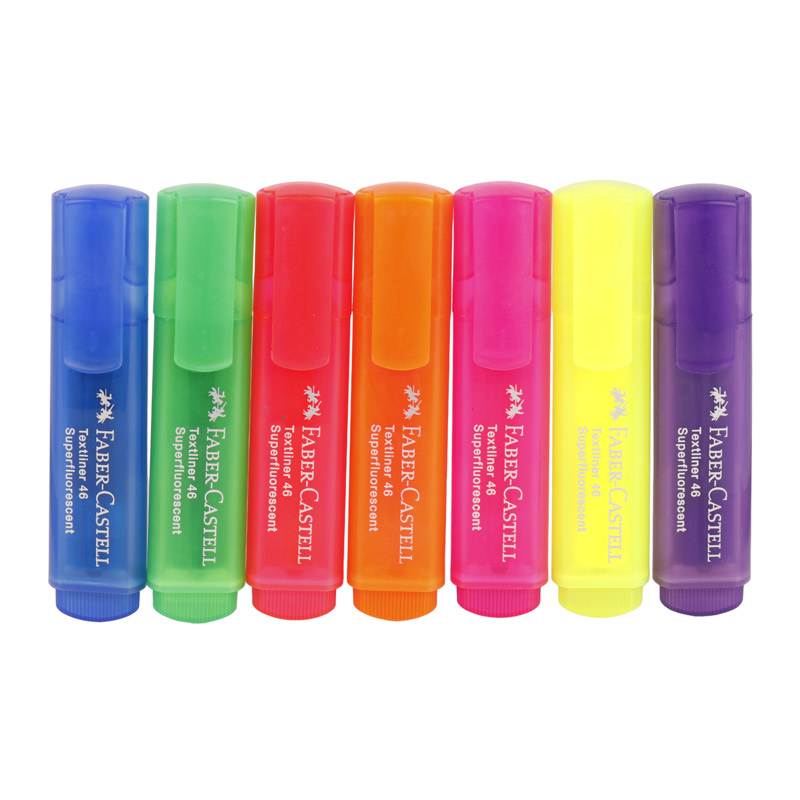 ماژیک هایلایت فابر کاستل Faber-Castell 254627 بسته ۸ عددی
