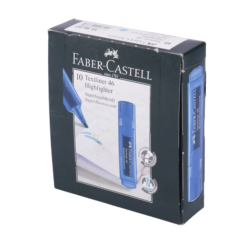ماژیک هایلایت فابر کاستل Faber-Castell Textliner46 154652 بسته ۱۰ عددی