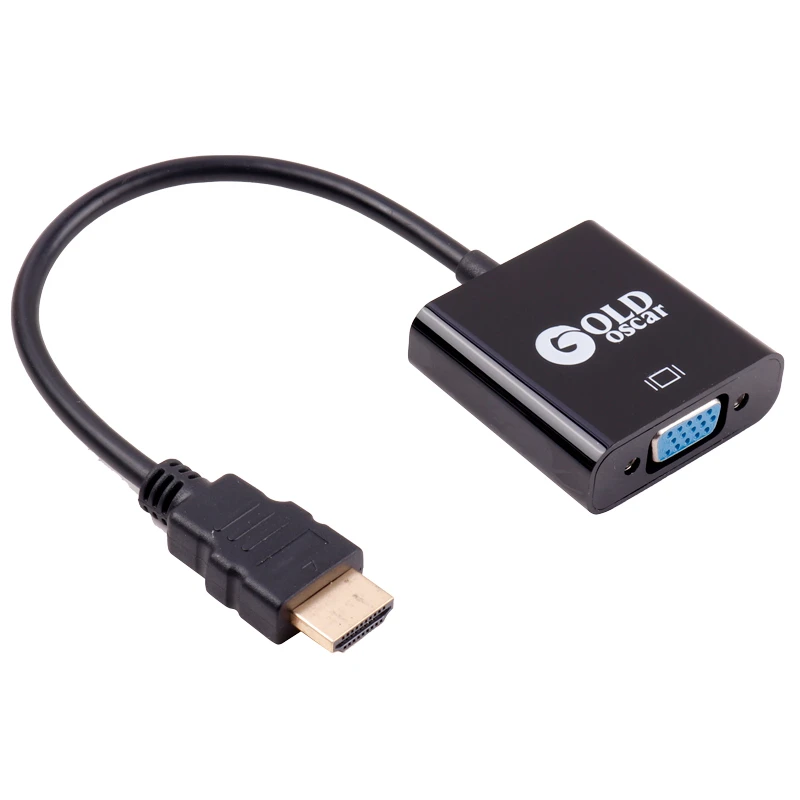 تبدیل HDMI به VGA گلد اسکار + کابل صدا