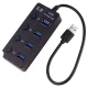هاب 4 پورت USB3.0 گریت 504