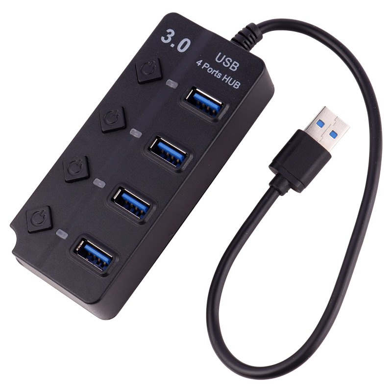 هاب 4 پورت USB3.0 گریت 504