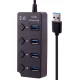 هاب 4 پورت USB3.0 گریت 504