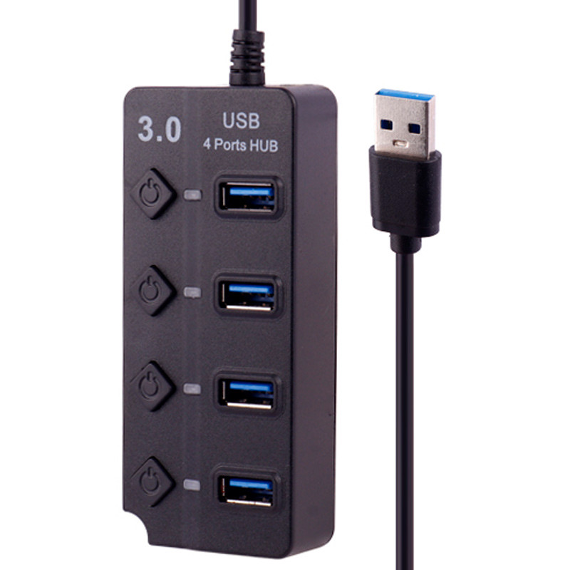 هاب 4 پورت USB3.0 گریت 504