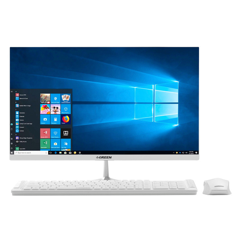 آل این وان Green GX22-i318S Core i3 (8100) 8GB 1TB+120GB SSD Intel 21.5" FHD