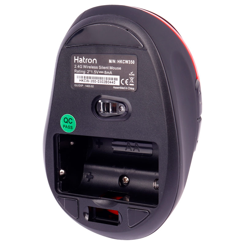 کیبورد و موس بی سیم هترون HKCW350