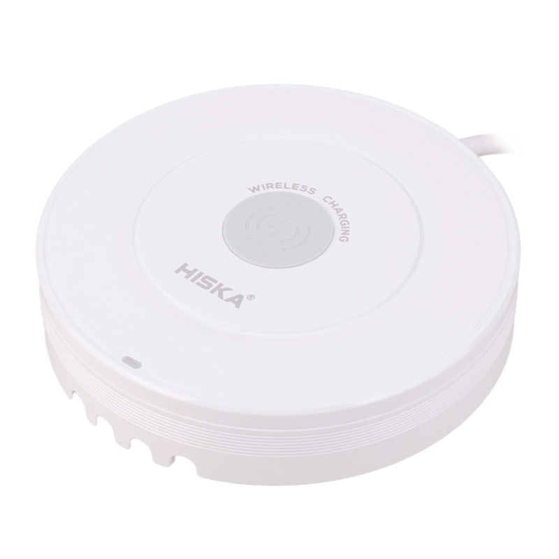 شارژر بی سیم فست شارژ 4 پورت Hiska AH320 QC3.0 PD 32W