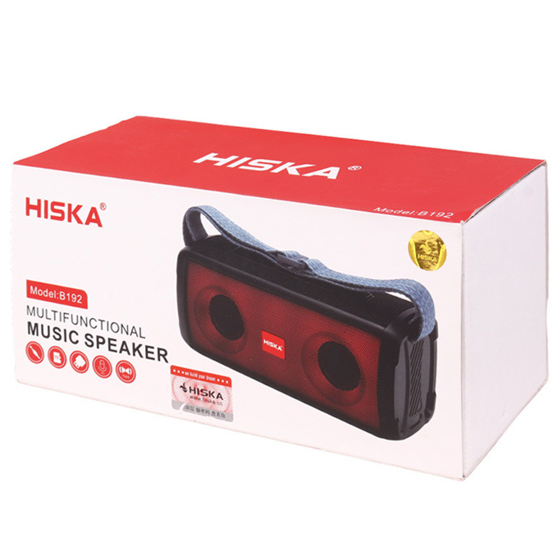 اسپیکر بلوتوثی رم و فلش خور Hiska B192
