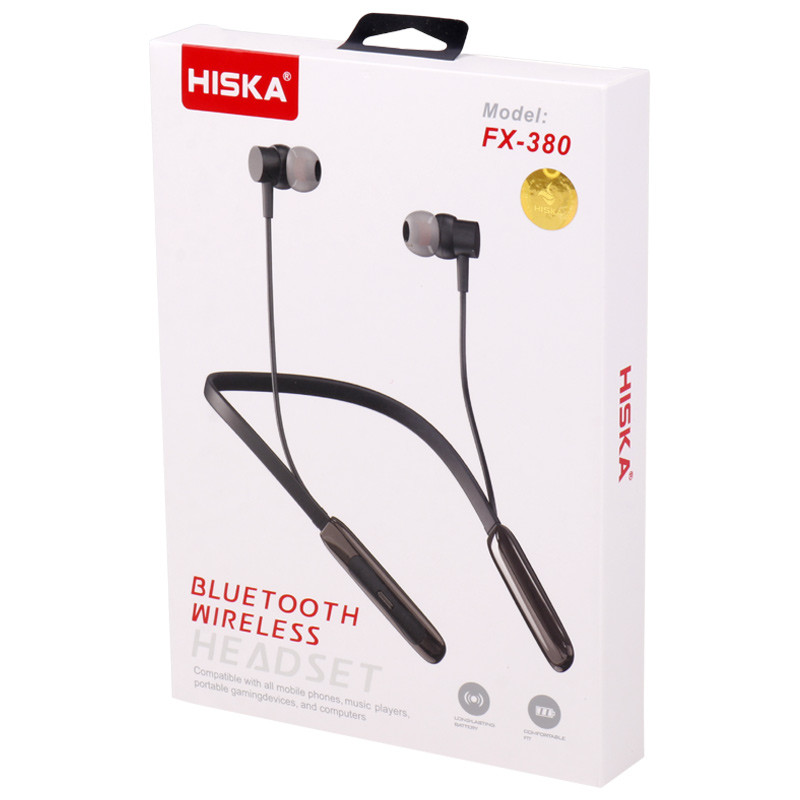 هندزفری بلوتوث دورگردنی Hiska FX-380