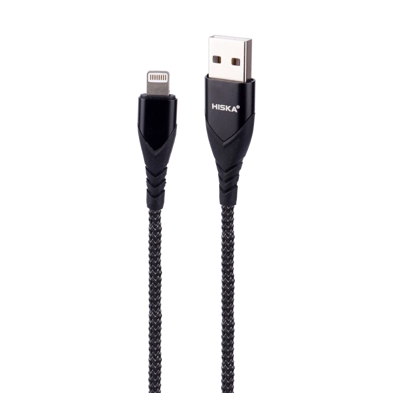کابل لایتنینگ فست شارژ 2.4 آمپر هیسکا LX-289 طول 1 متر
