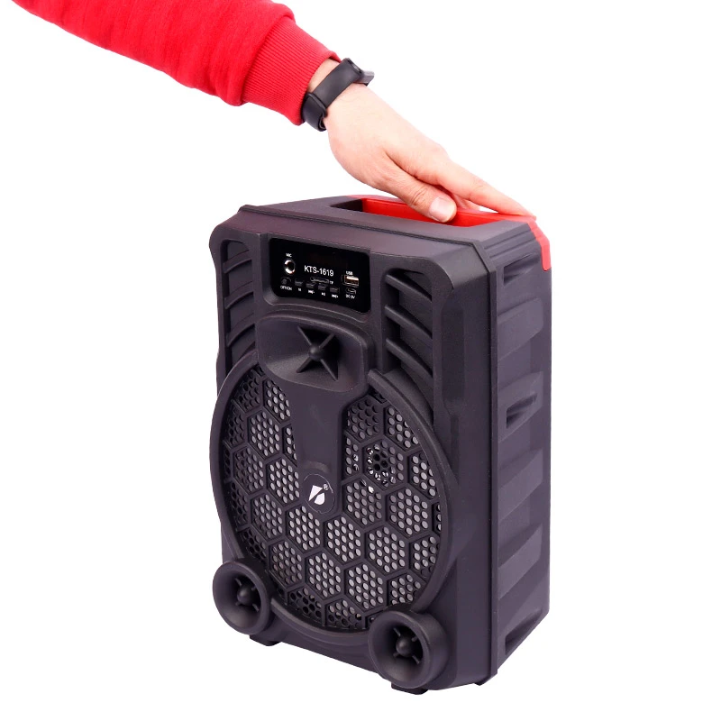 اسپیکر بلوتوثی رم و فلش خور KTS-1619 + میکروفون و ریموت کنترل