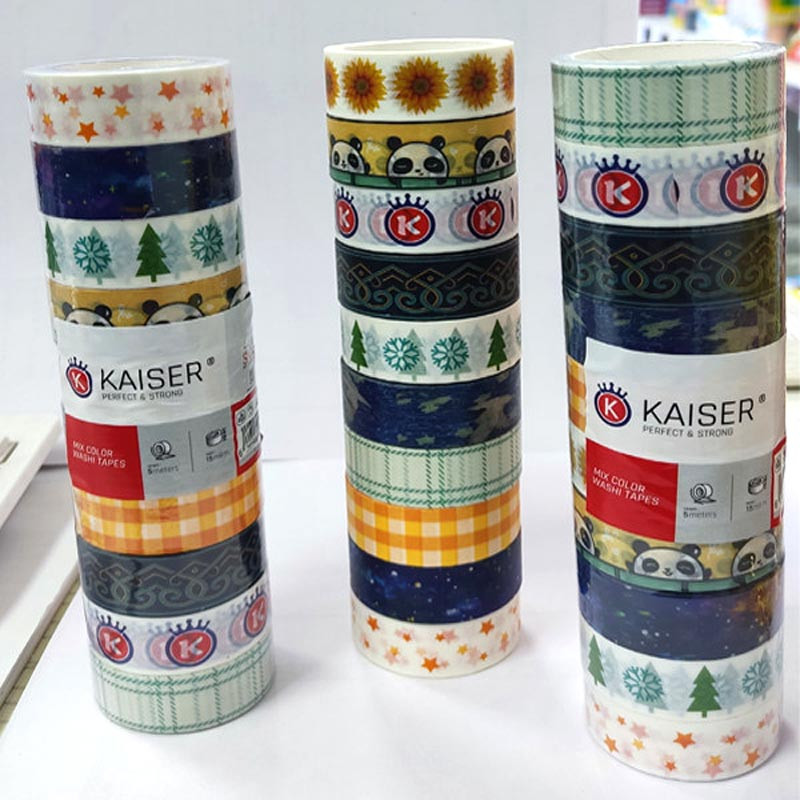 چسب نواری طرح دار Kaiser SK149 1.5cm بسته 10 عددی