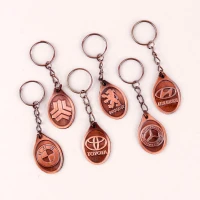 جاکلیدی فلزی آرم ماشین برنزی