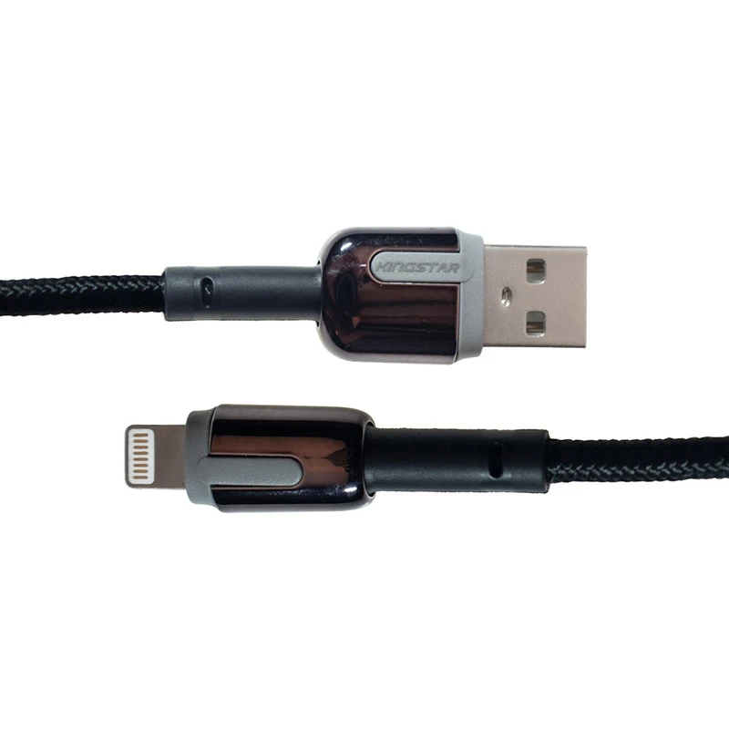 کابل لایتنینگ فست شارژ 2.4 آمپر کینگ استار K42i طول 1 متر