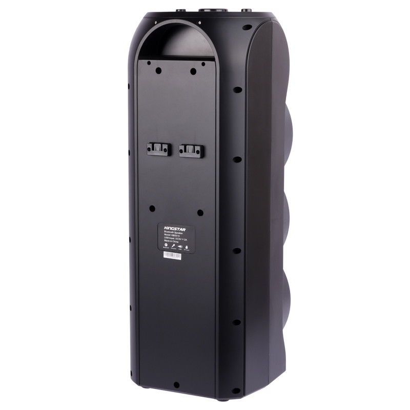 اسپیکر چمدانی بلوتوثی رم و فلش خور KingStar KBS510 + میکروفون و ریموت کنترل