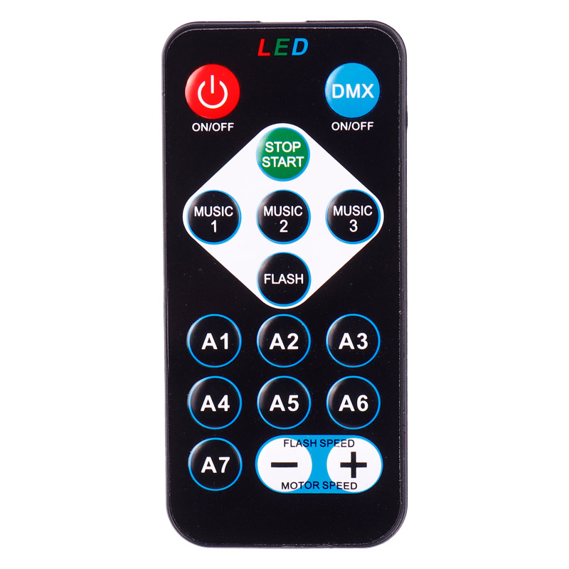 چراغ رقص نور شارژی طرح شفق LED Q6N Magic Ball + ریموت کنترل