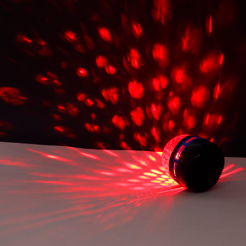 چراغ رقص نور شارژی طرح شفق LED Q6N Magic Ball + ریموت کنترل