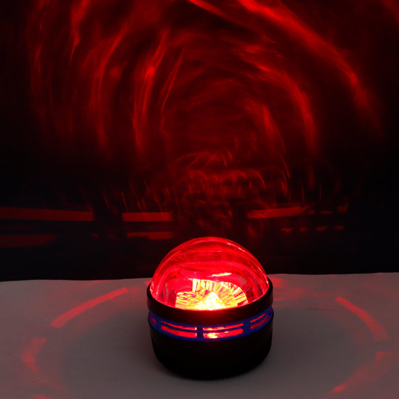 چراغ رقص نور شارژی طرح شفق LED Q6S Magic Ball + ریموت کنترل