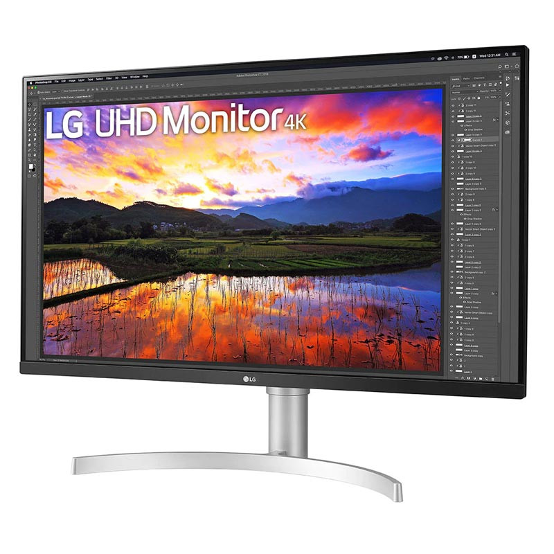 مانیتور ال جی UltraFine 32UN650-W سایز 31.5 اینچ