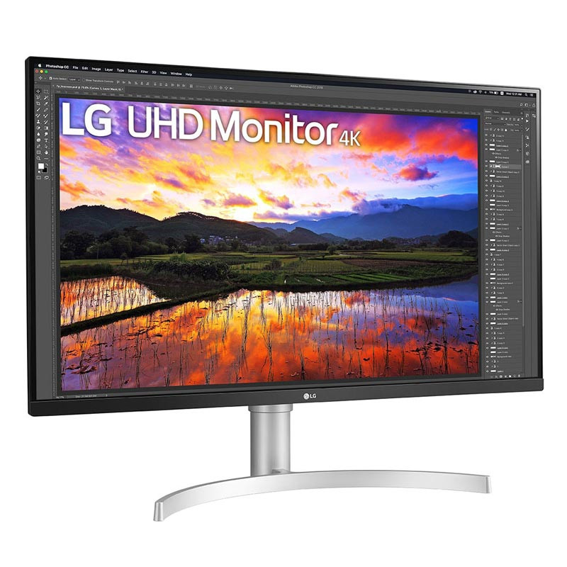 مانیتور ال جی UltraFine 32UN650-W سایز 31.5 اینچ