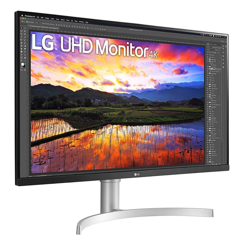مانیتور ال جی UltraFine 32UN650-W سایز 31.5 اینچ