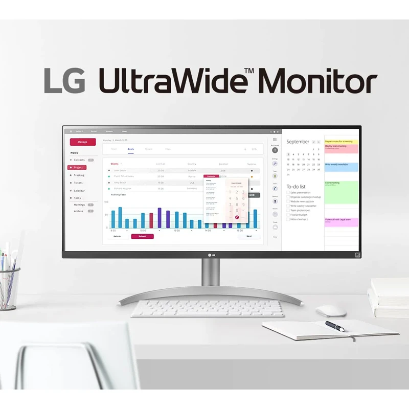 مانیتور ال جی UltraWide 34WQ650-W سایز 34 اینچ