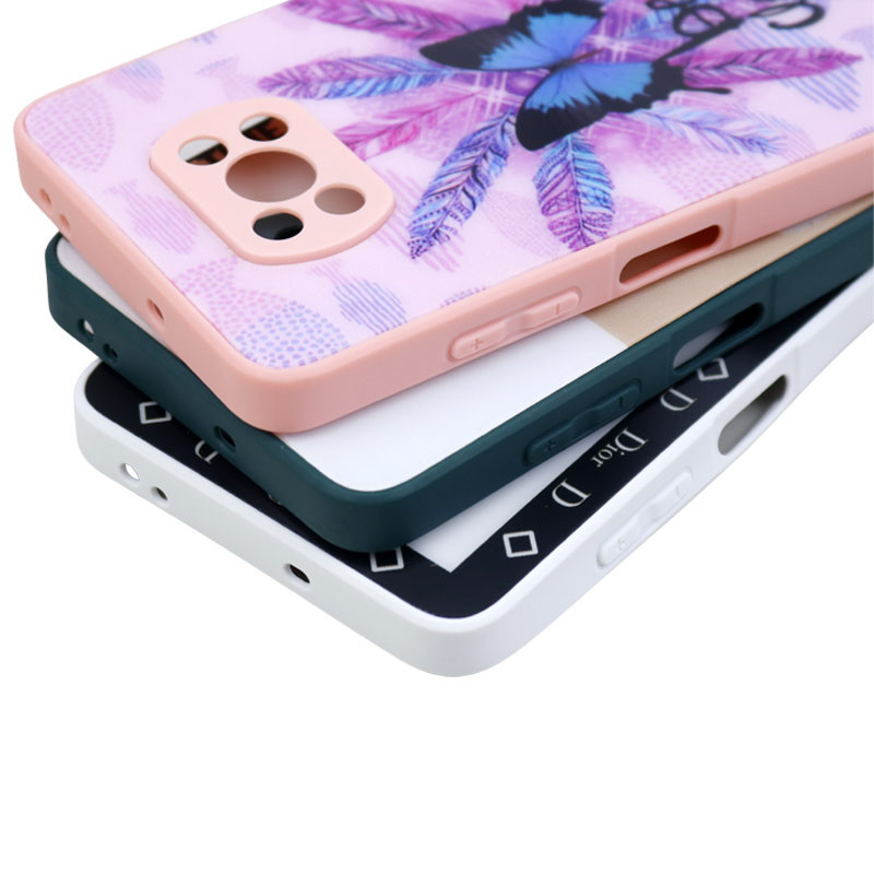 قاب محافظ لنزدار لیزری طرحدار Xiaomi Poco X3
