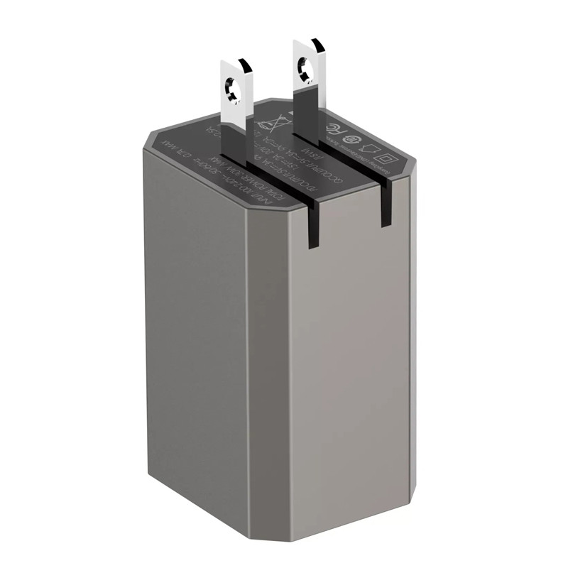 شارژر دیواری فست شارژ Ldnio A2527C 2Port QC3.0 PD 3A 30W + کابل تبدیل تایپ سی