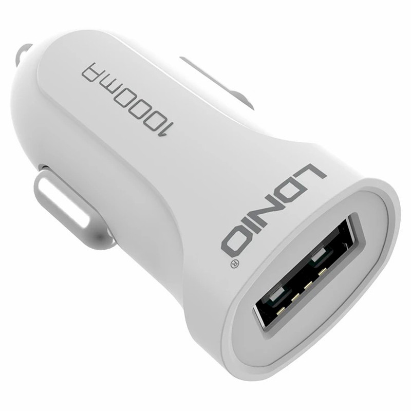 شارژر فندکی Ldnio DL-C17 1A 5W + کابل آیفونی