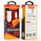 شارژر فندکی Ldnio DL-C17 1A 5W + کابل آیفونی