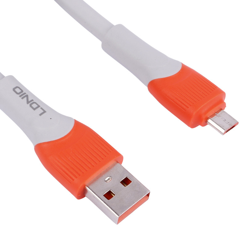 کابل میکرو یو اس بی فست شارژ Ldnio LS602 30W 2m