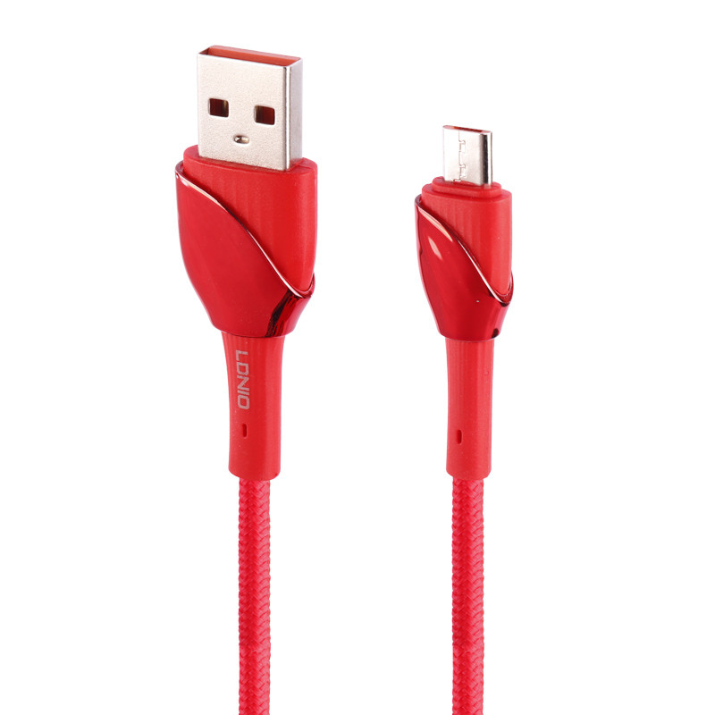 کابل میکرو یو اس بی فست شارژ Ldnio LS661 30W 1m