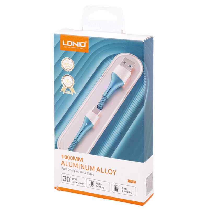 کابل تایپ سی فست شارژ Ldnio LS631 30W 1m
