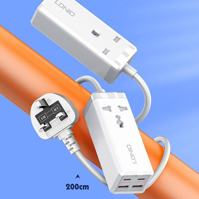 قیمت شارژر رومیزی فست شارژ 4 پورت Ldnio SC1418