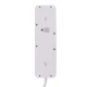 چند راهی 5 خانه الدینیو SC5415 با کابل 2 متری + شارژر USB و Type-C
