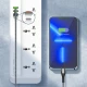 چند راهی 5 خانه الدینیو SC5415 با کابل 2 متری + شارژر USB و Type-C