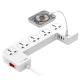 چند راهی و شارژر وایرلس الدینیو SCW5354 با کابل 2 متری + شارژر USB و Type-C
