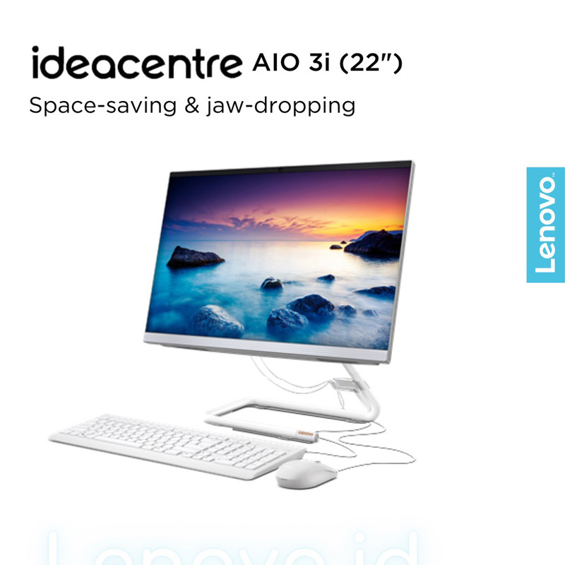 آل این وان Lenovo Ideacentre AIO 3 Core i3 (1115G4) 4GB 1TB Intel 23.8" FHD