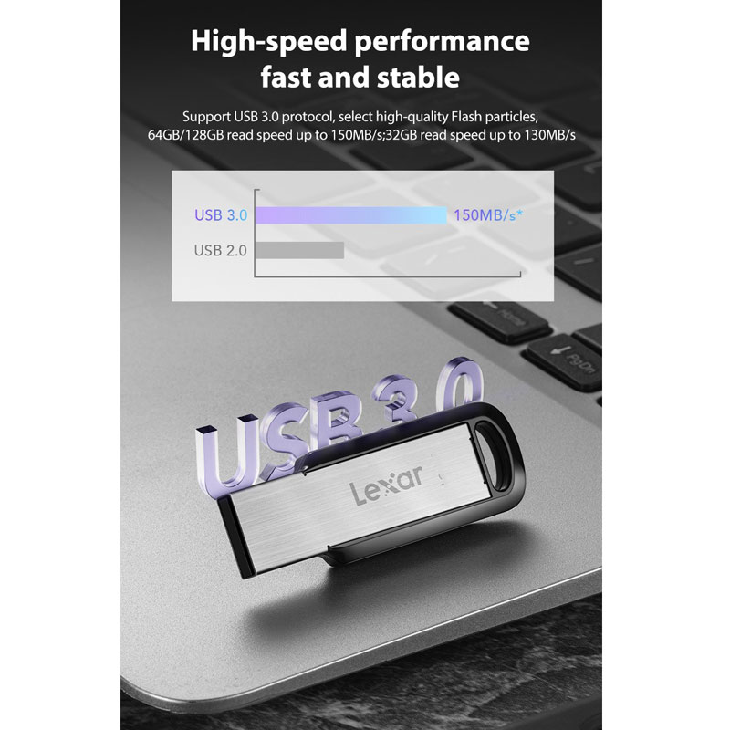 فلش 64 گیگ لکسار Lexar JumpDrive M400 USB3.0