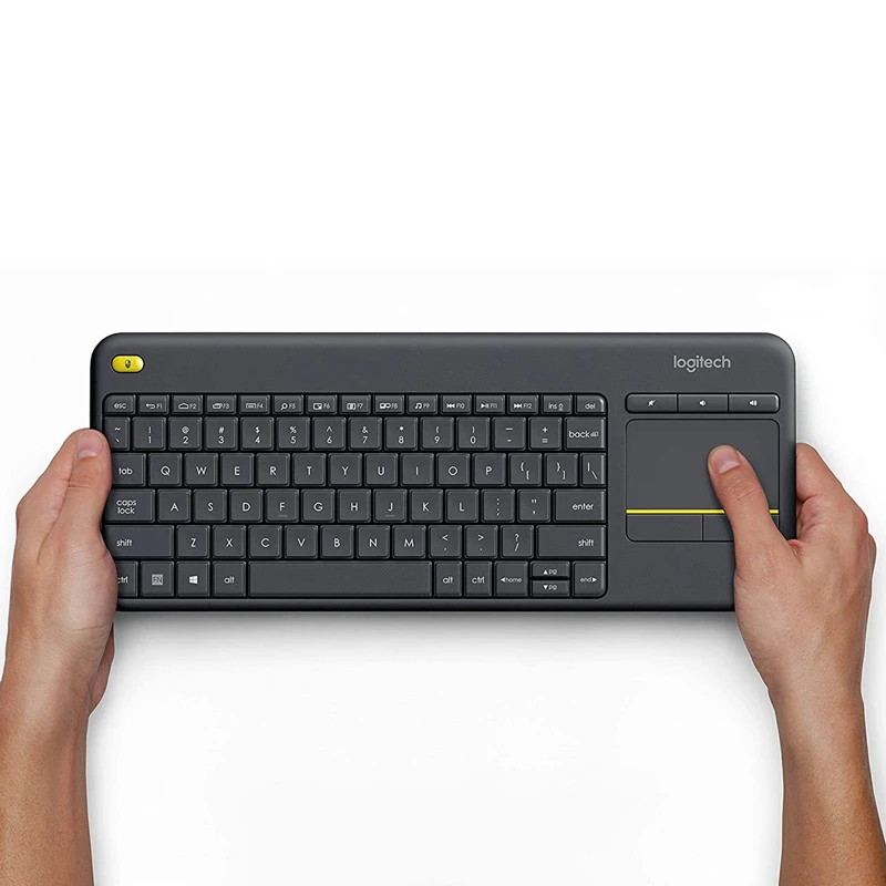 کیبورد و تاچ پد بی سیم Logitech K400 Plus