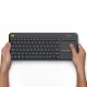کیبورد و تاچ پد بی سیم Logitech K400 Plus