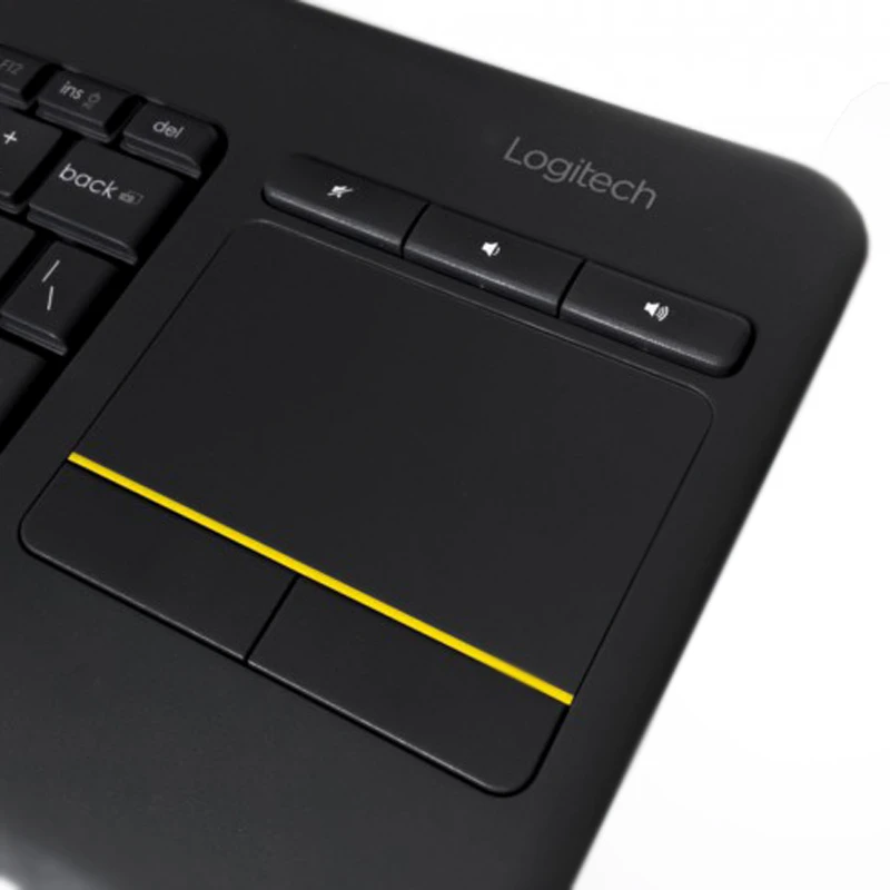کیبورد و تاچ پد بی سیم Logitech K400 Plus