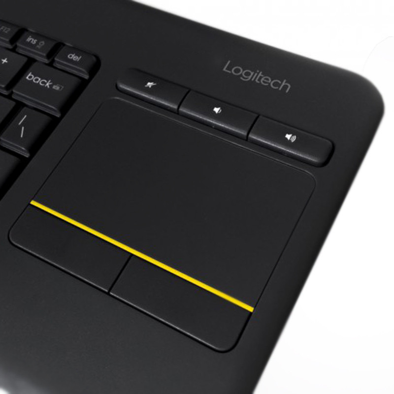 کیبورد و تاچ پد بی سیم Logitech K400 Plus