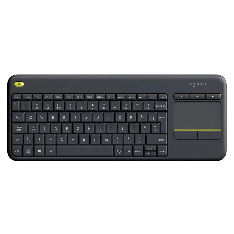کیبورد و تاچ پد بی سیم Logitech K400 Plus