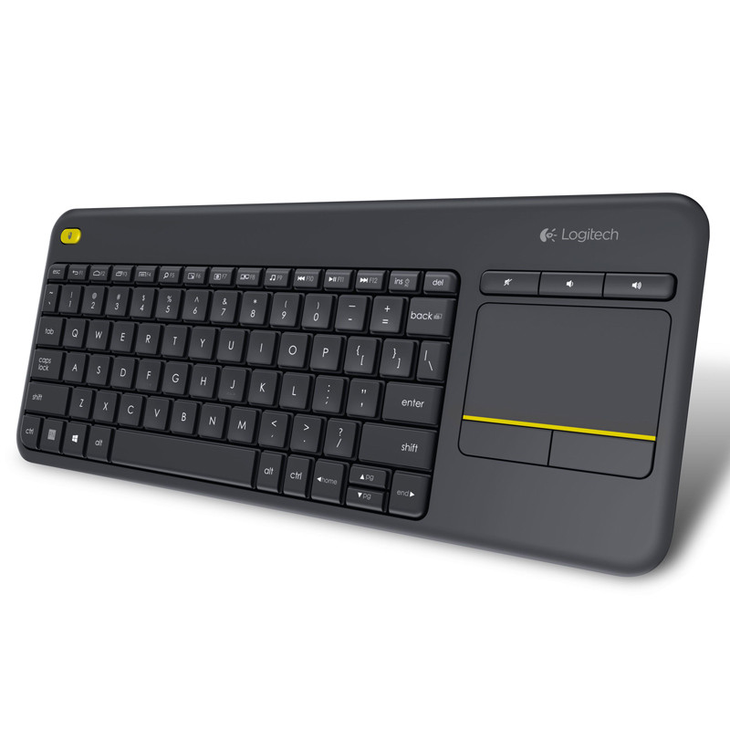 کیبورد و تاچ پد بی سیم Logitech K400 Plus