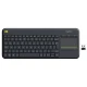 کیبورد و تاچ پد بی سیم Logitech K400 Plus