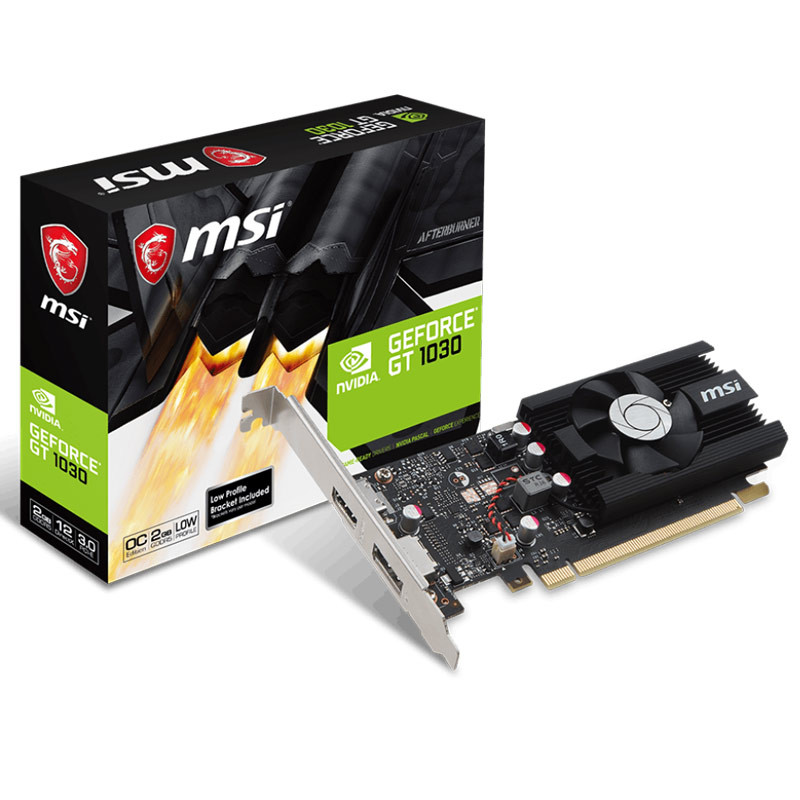 کارت گرافیک MSI GeForce GT1030 LP OC 2GB GDDR5 64Bit
